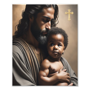 Jesus and Child poster