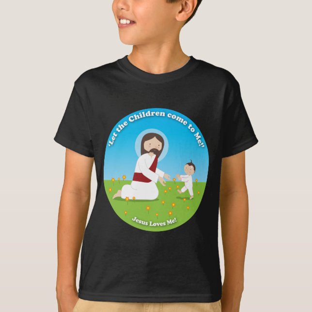 Jesus and Child T-Shirt (Front)