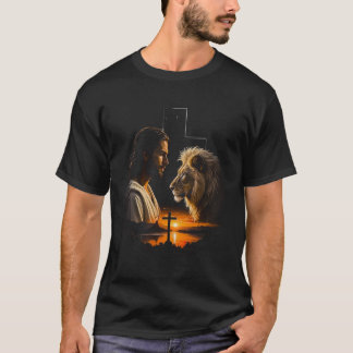 Jesus and Lion T-shirt