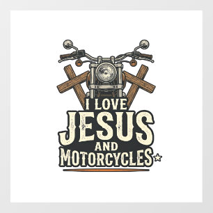 Jesus and Motorcycles Vintage Christian Biker Desi
