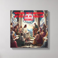 Jesus and the Disciples: Matthew 19:26
