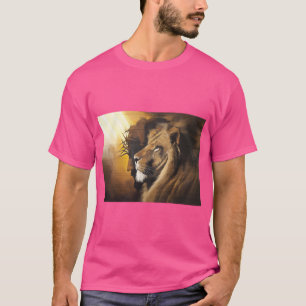 Jesus And The Lion Of Judah T-Shirt