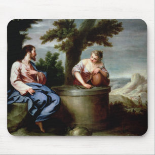 Jesus and the Samaritan Woman Mouse Pad
