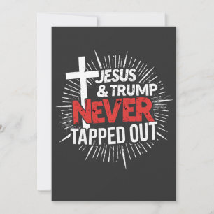 Jesus and Trump Never Tapped Out Announcement