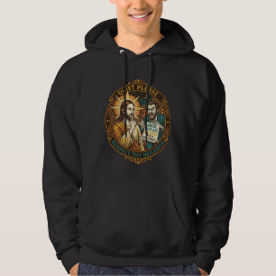 Jesus Angry Neighbour Noise Complaint Loud Party C Hoodie