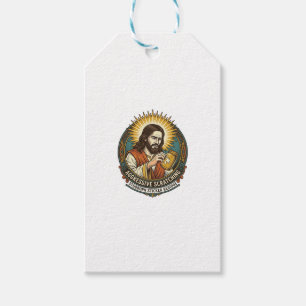 Jesus Annoying Peeling Sticker Paper Residue Shop Gift Tags