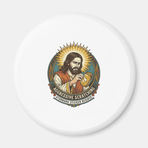 Jesus Annoying Peeling Sticker Paper Residue Shop  Magnet