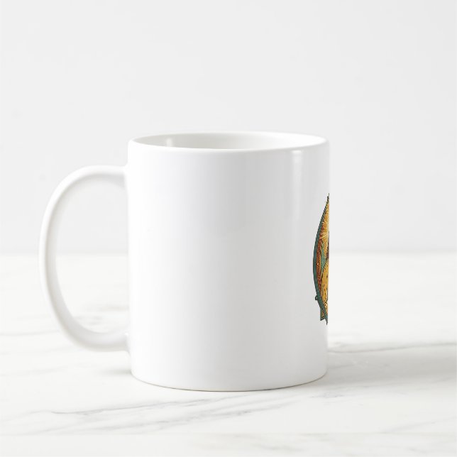 Jesus Annoying Software Update Pop Up Office Humou Coffee Mug (Left)
