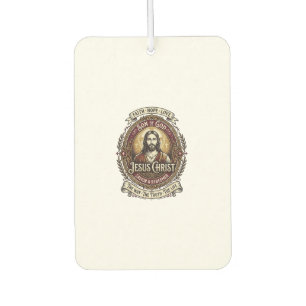 Jesus Antiques Heirloom Graphic Tee Christian Art_ Car Air Freshener