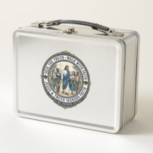 Jesus Apologetics Theology Nerd Shirt Faith Based  Metal Lunch Box