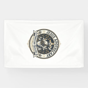 Jesus Apothecary Christian Healing Jesus Apothecar Banner