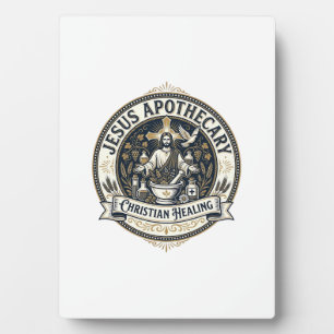 Jesus Apothecary Christian Healing Jesus Apothecar Plaque