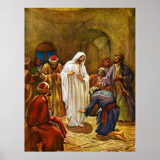 Jesus Appears to Disciples Poster