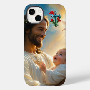 Jesus art Case-Mate iPhone 14 plus case