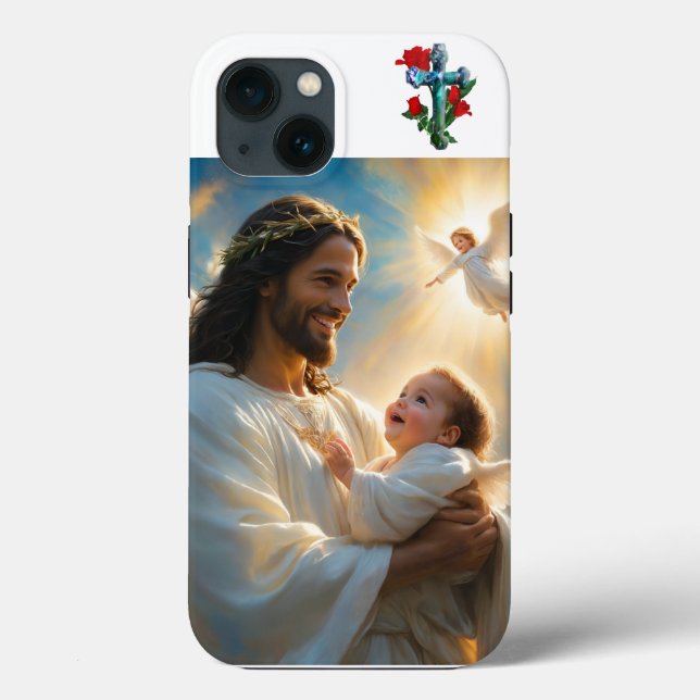 Jesus art Case-Mate iPhone case (Back)