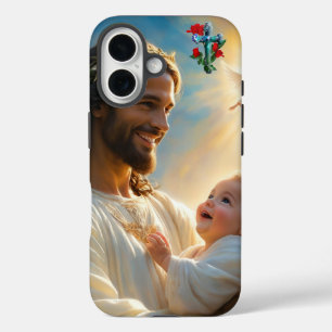 Jesus art iPhone 16 case