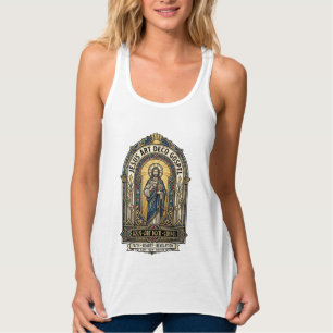 Jesus Art Deco Gospel Jesus Art Deco Christian Fai Singlet