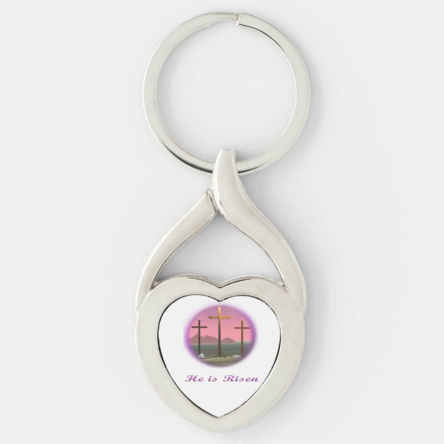 Jesus art gifts key ring (Front)