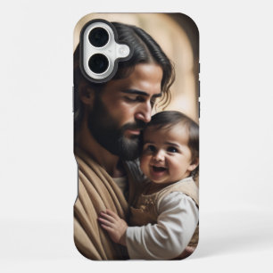 Jesus art iPhone 16 plus case
