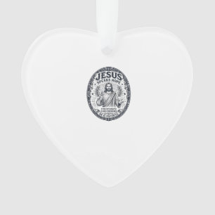Jesus ASL Deaf Community Inclusion Shirt Christian Ornament