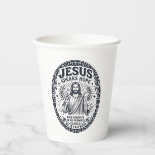 Jesus ASL Deaf Community Inclusion Shirt Christian Paper Cups
