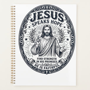 Jesus ASL Deaf Community Inclusion Shirt Christian Planner