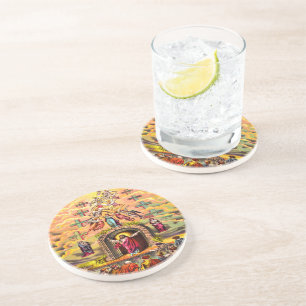 Jesus at Heaven's Gate coaster