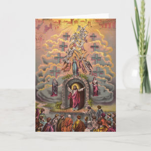 Jesus at Heaven's Gate Holiday Card