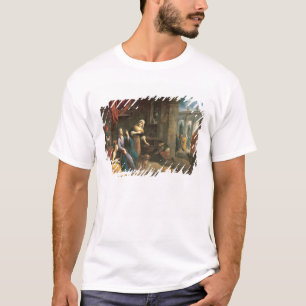 Jesus at the Home of Martha and Mary T-Shirt