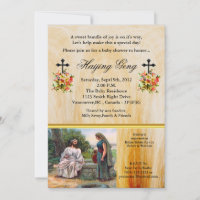 Jesus at the well Christian Baby Shower