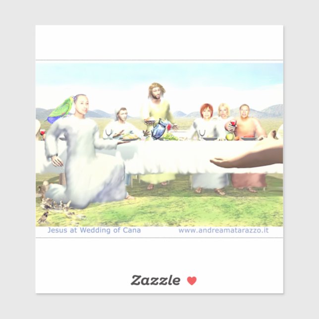 Jesus at Wedding of Cana     (Sheet)