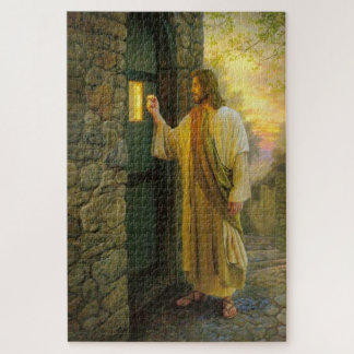 Jesus At Your Door Vintage Jigsaw Puzzle