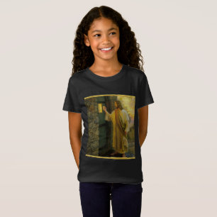Jesus At Your Door with a gold foil design T-Shirt