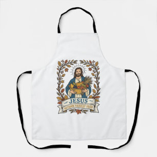 Jesus Autumn Harvest Faith Jesus Autumn Harvest Ch Apron