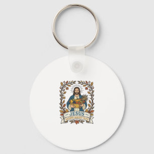 Jesus Autumn Harvest Faith Jesus Autumn Harvest Ch Key Ring