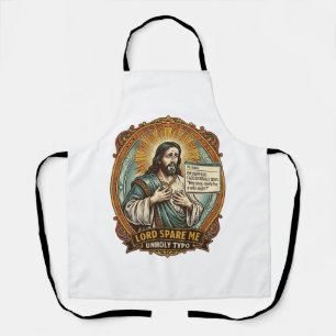 Jesus Bad Autocorrect Message Boss Embarrassing Wo Apron