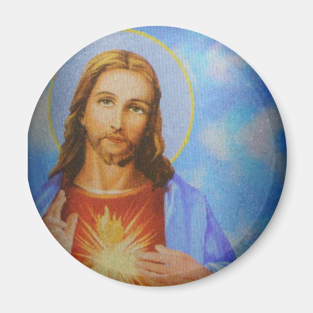 Jesus badges magnet (Front)