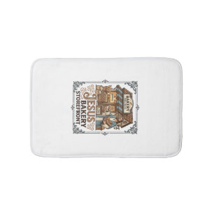 Jesus Bakery Storefront Jesus Bakery Storefront Ch Bath Mat