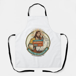 Jesus Bank Card Blocked Suspicious Bar Tab Fraud H Apron