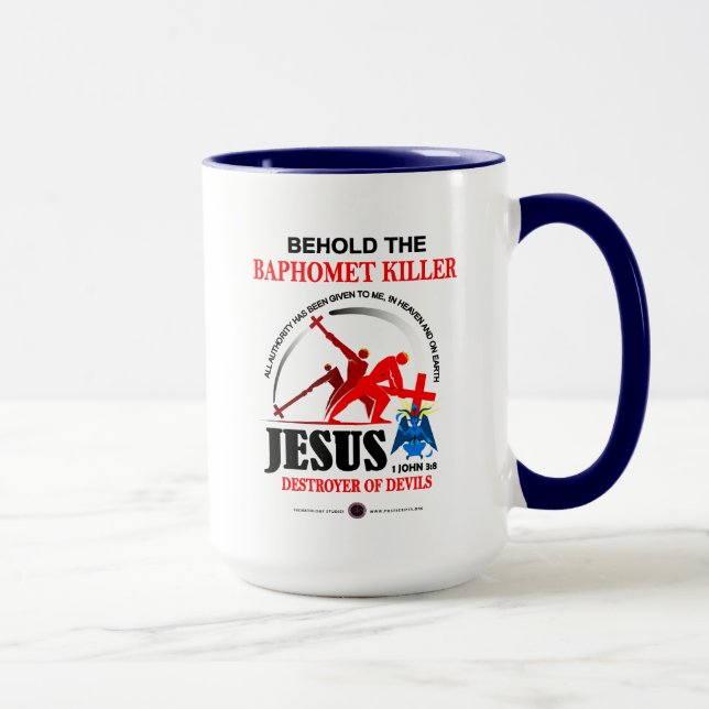 Jesus: Baphomet Killer Mug (Right)