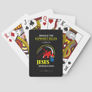 JESUS: Baphomet-Killer Playing Cards