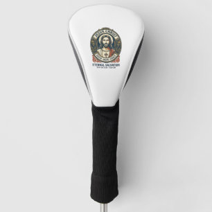 Jesus Barber Mens Grooming Graphic Tee Christian A Golf Head Cover
