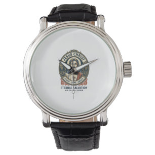 Jesus Barber Mens Grooming Graphic Tee Christian A Watch