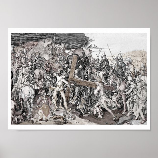 Jesus Bearing His Cross 1470 Poster (Front)