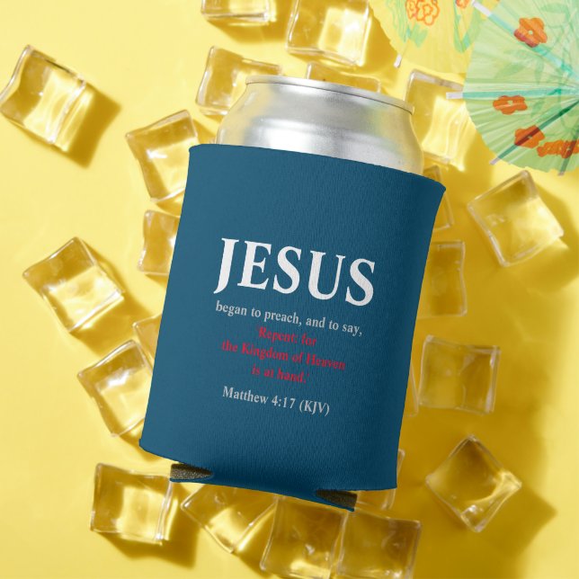 Jesus Began To Preach. Matthew 4:17 Can Cooler (In Situ Summer)