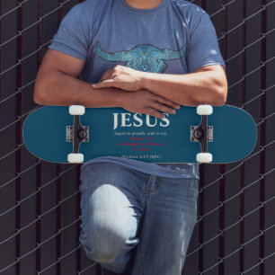 Jesus Began To Preach. Matthew 4:17 Skateboard