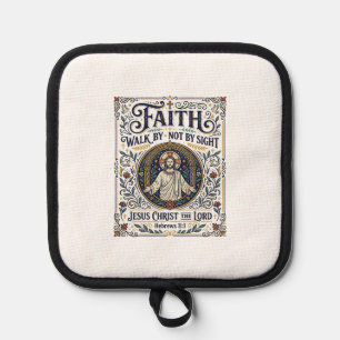 Jesus Bible Journalling Scripture Art Shirt Christ Pot Holder