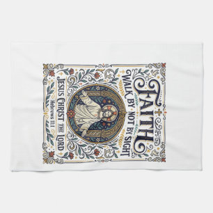 Jesus Bible Journalling Scripture Art Shirt Christ Tea Towel