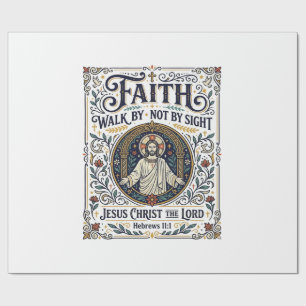 Jesus Bible Journalling Scripture Art Shirt Christ Wrapping Paper