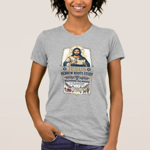 Jesus Bible Languages Hebrew Greek Nerd Shirt Fait